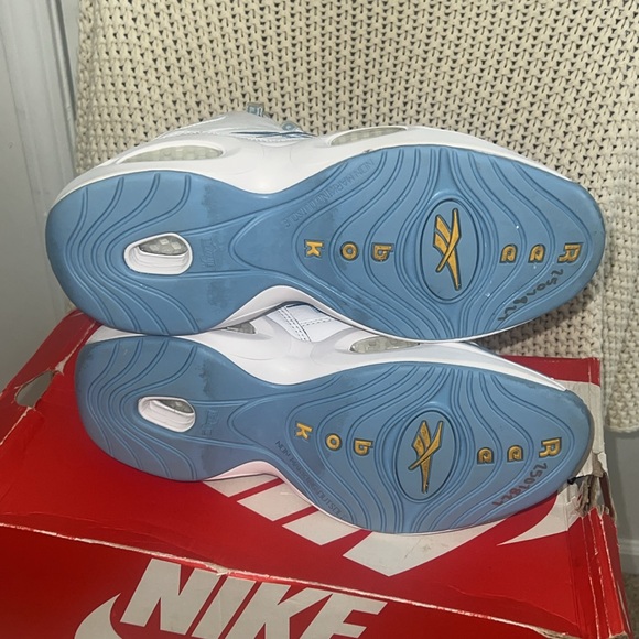 Iverson  Reebok Questions On To The Next blue white - Picture 7 of 10